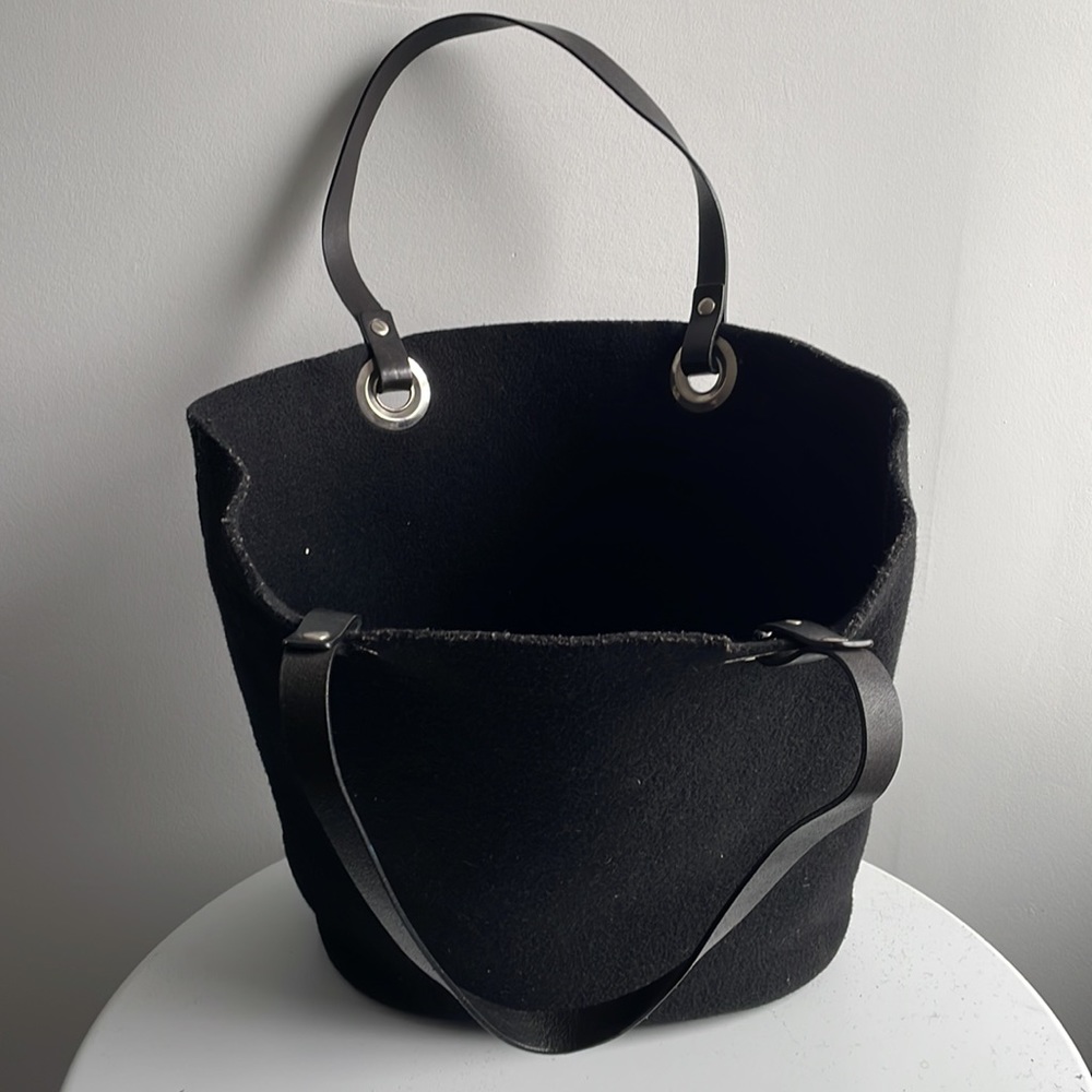 Wool Blend tote bag - Picture 9 of 9